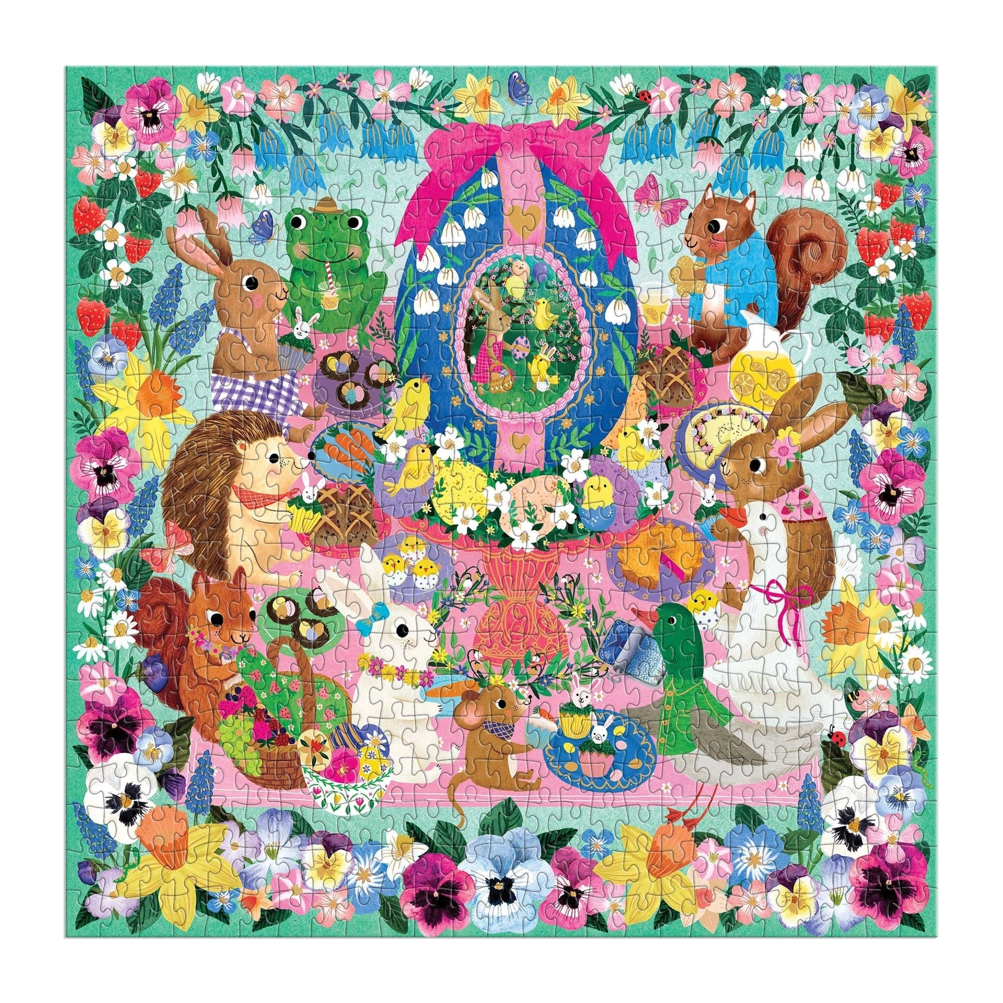 Egg-cellent Day 500 Piece Foil Family Puzzle - Image 3