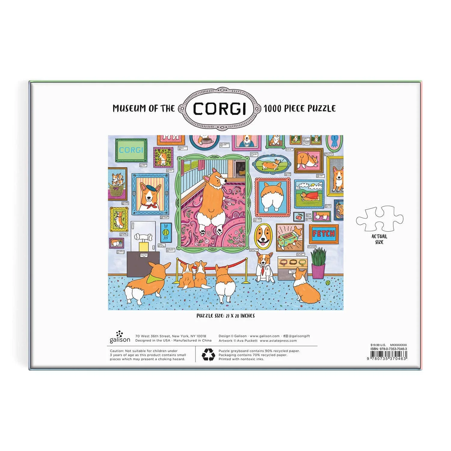 Museum of the Corgi 1000 Piece Puzzle - Image 4