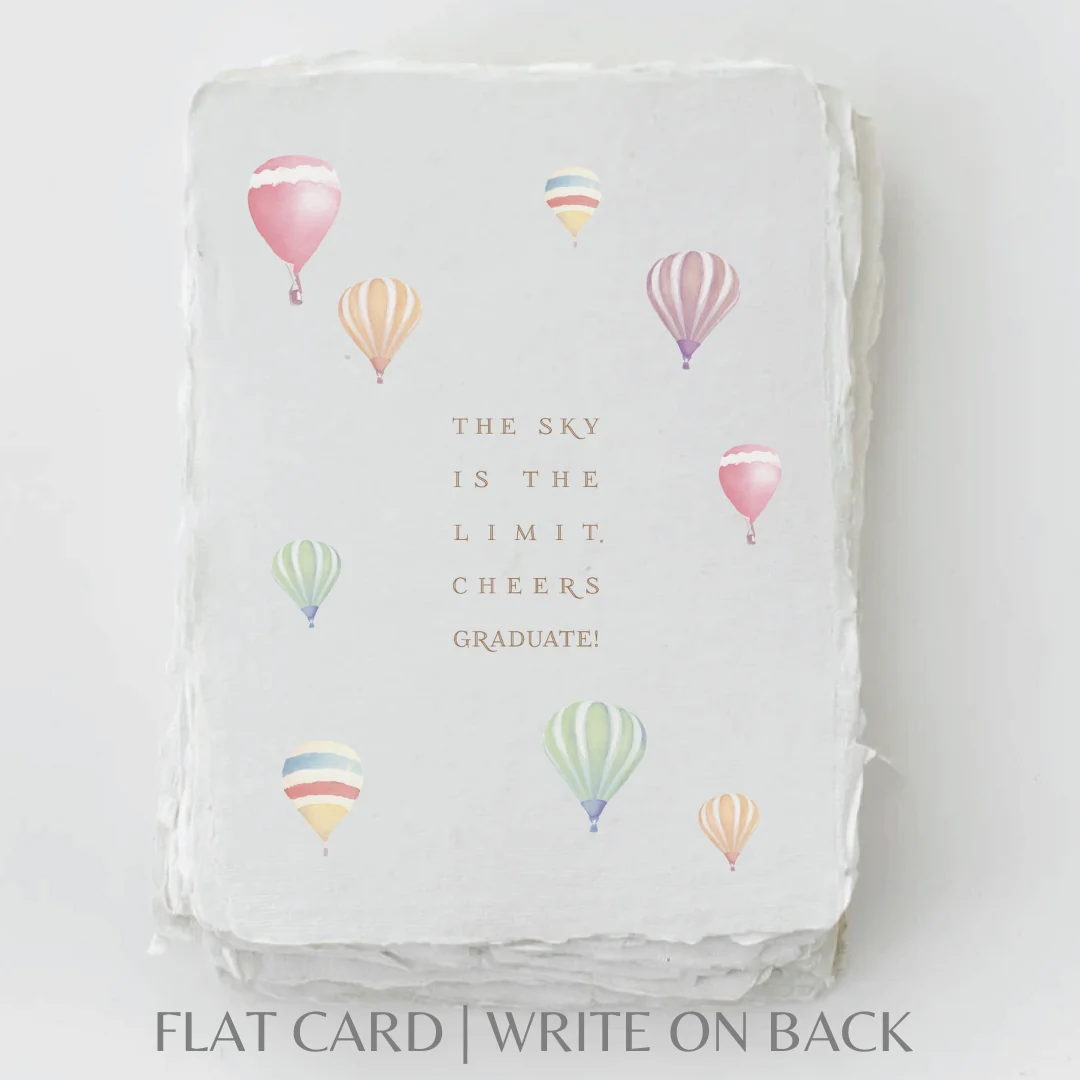 Sky is the limit. Cheers Graduate | Graduation Card - Image 2