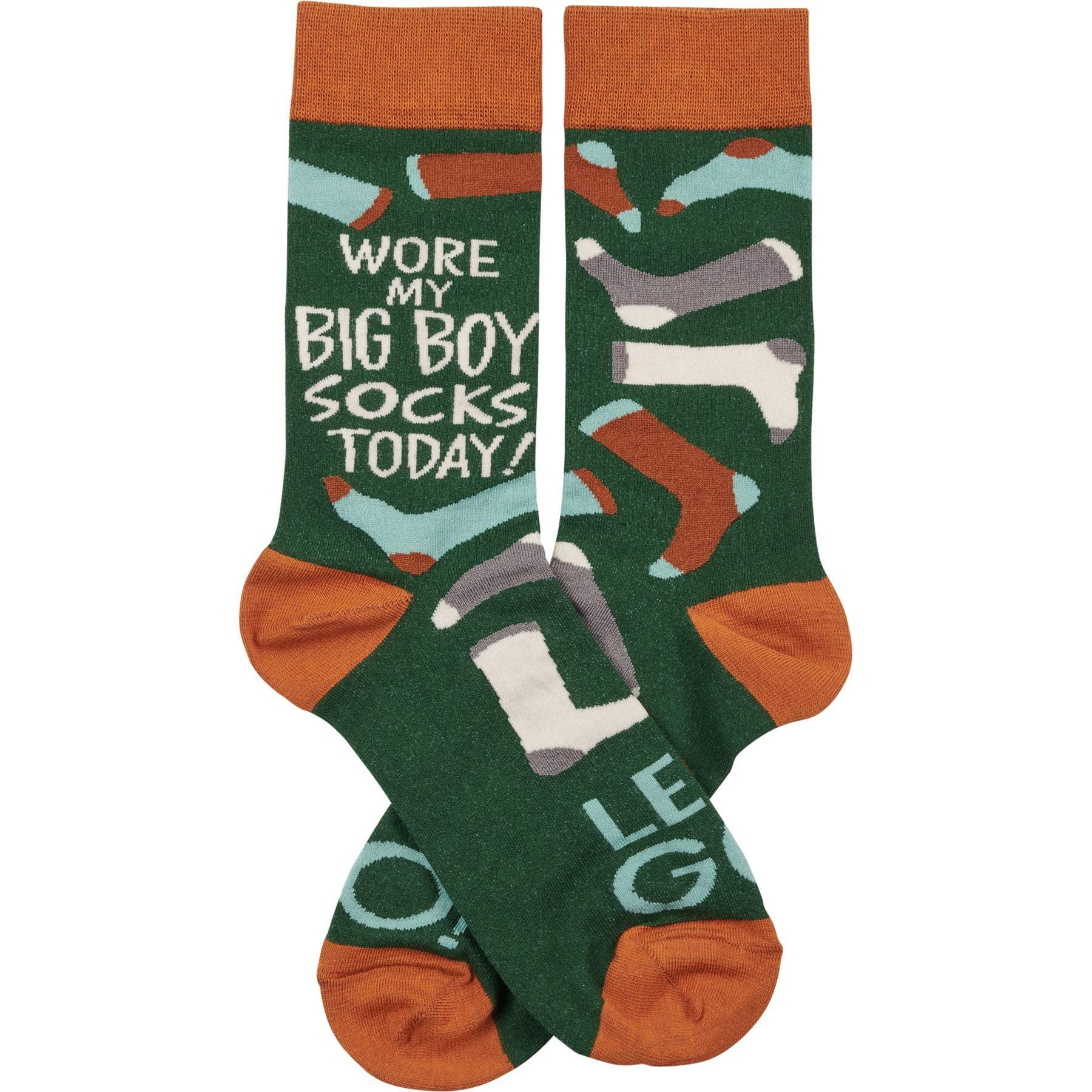 Wore My Big Boy Socks Today Socks - Image 2