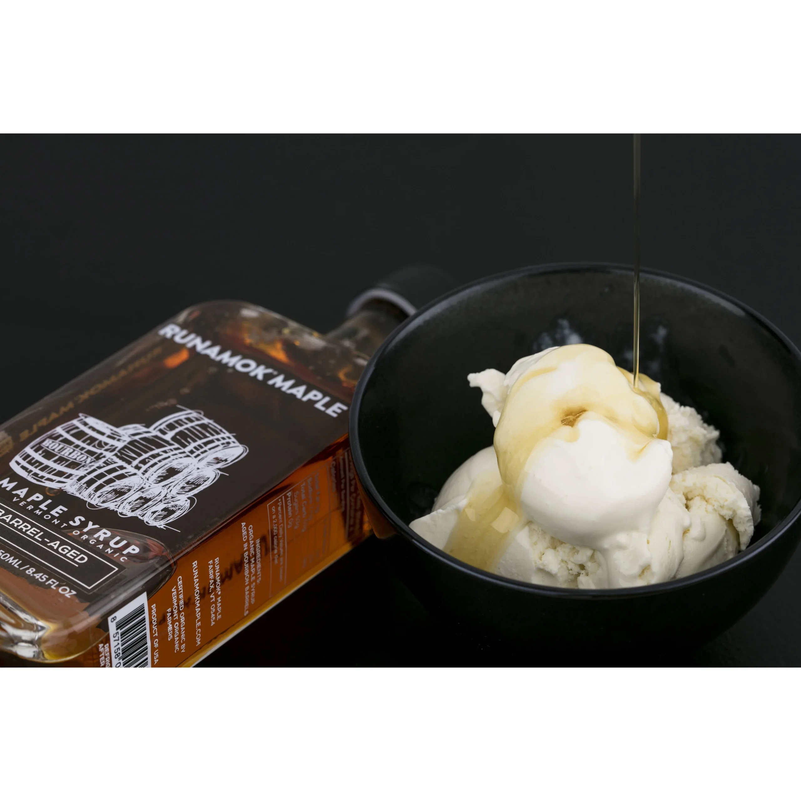 Bourbon Barrel-Aged Organic Vermont Maple Syrup - Image 3