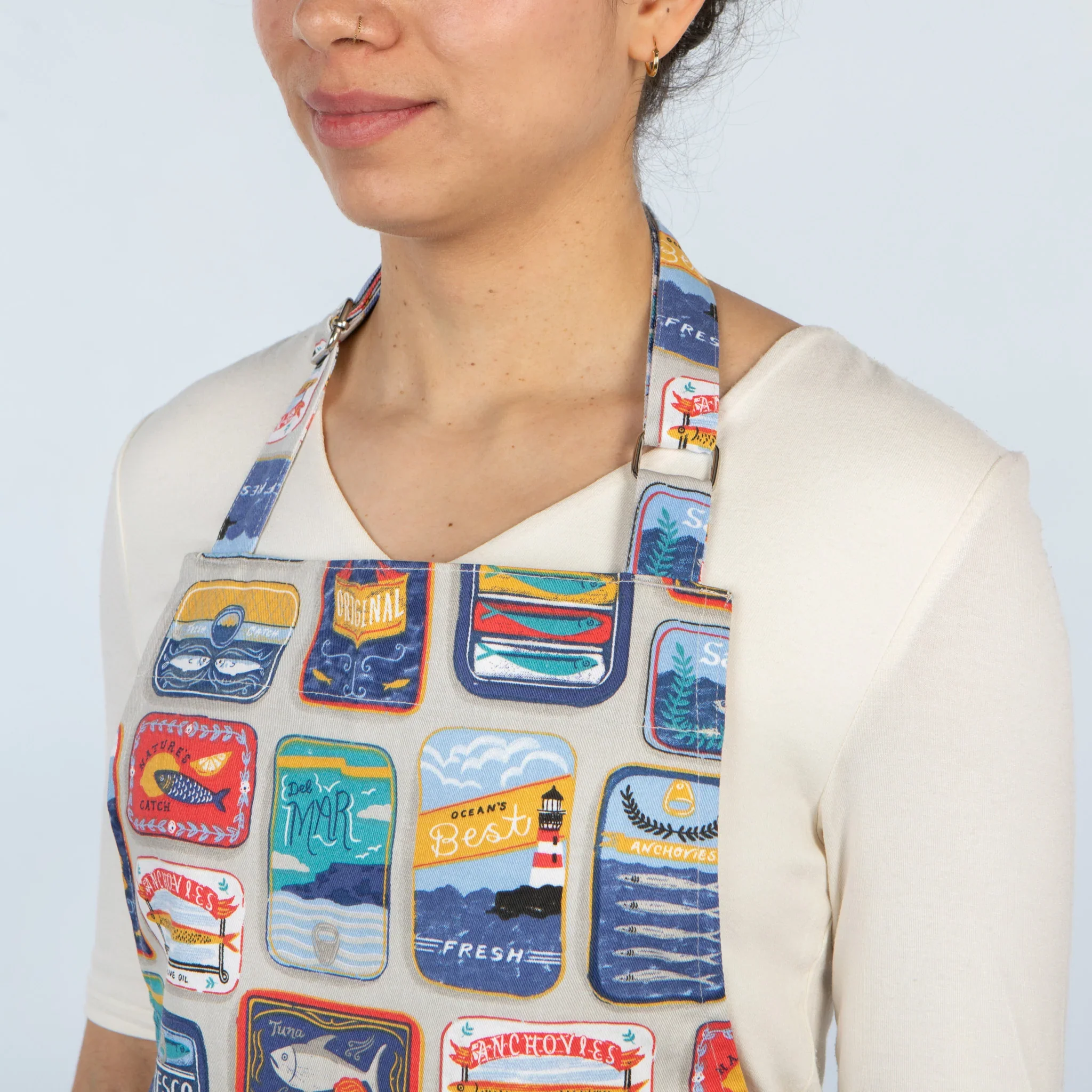 Del Mar Tinned Fish Chef's Apron - Image 2