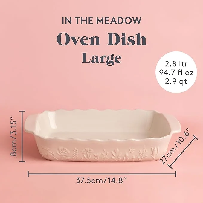 In the Meadow Rectangular Oven Dish - Image 5