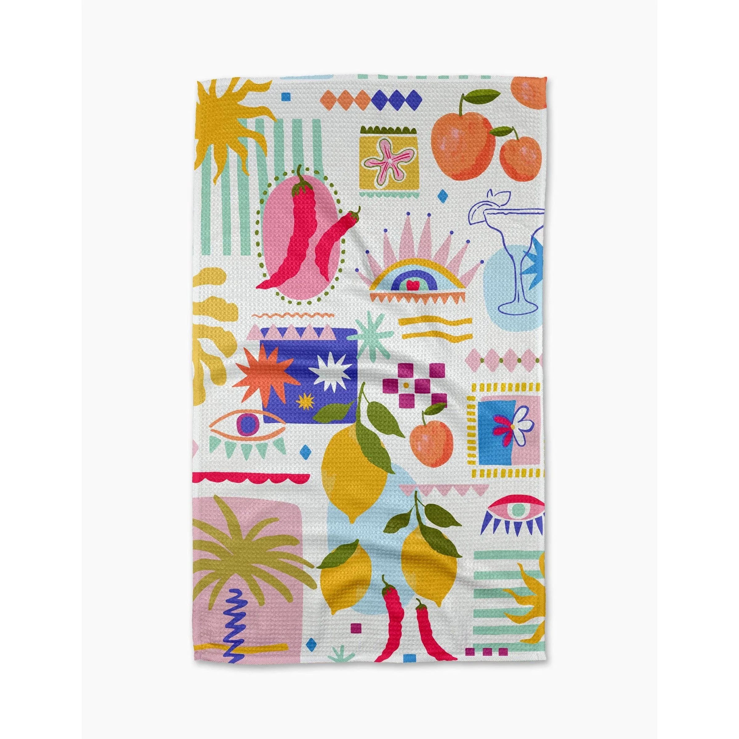 Italian Picnic Tea Towel