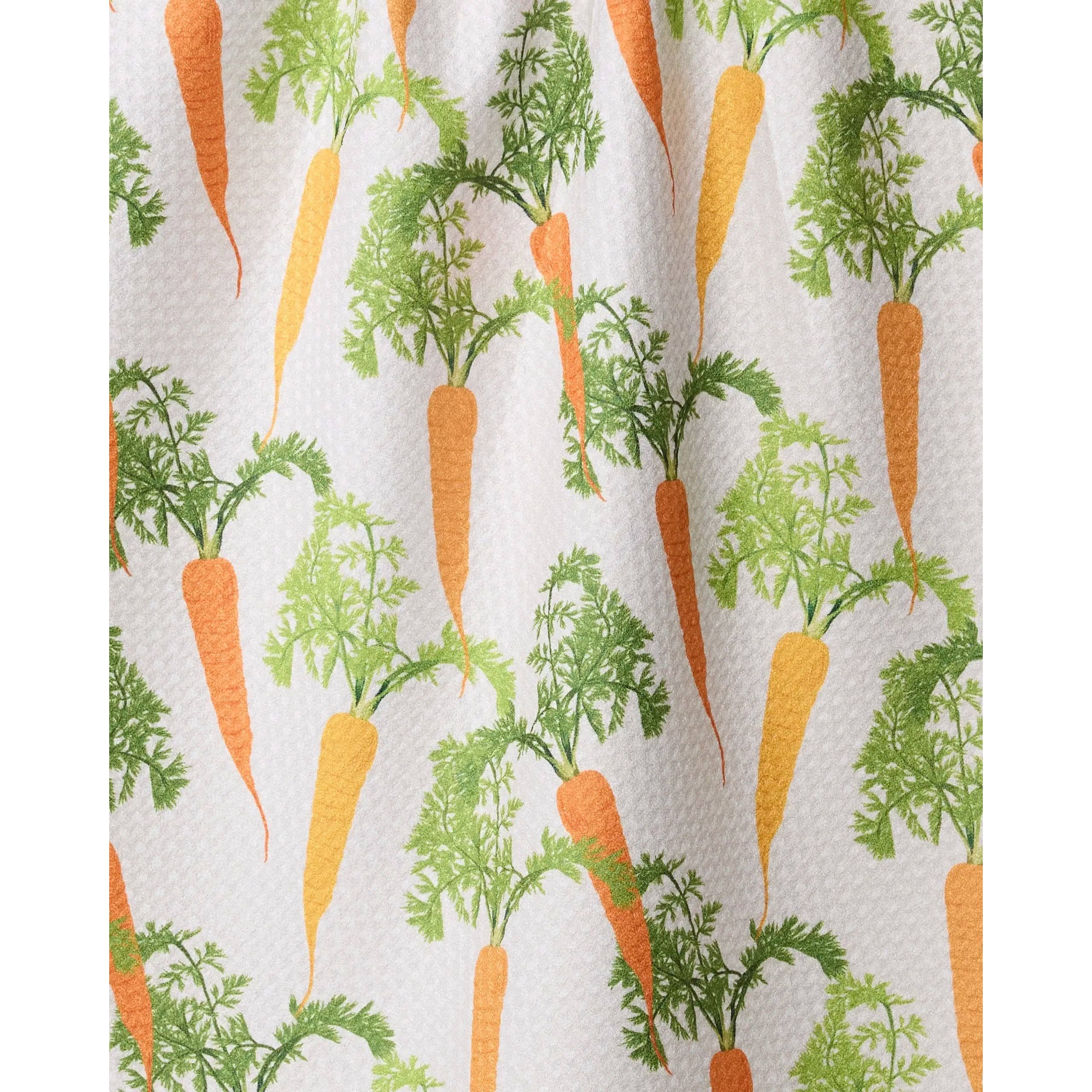 Happy Carrots Geometry Tea Towel - Image 2