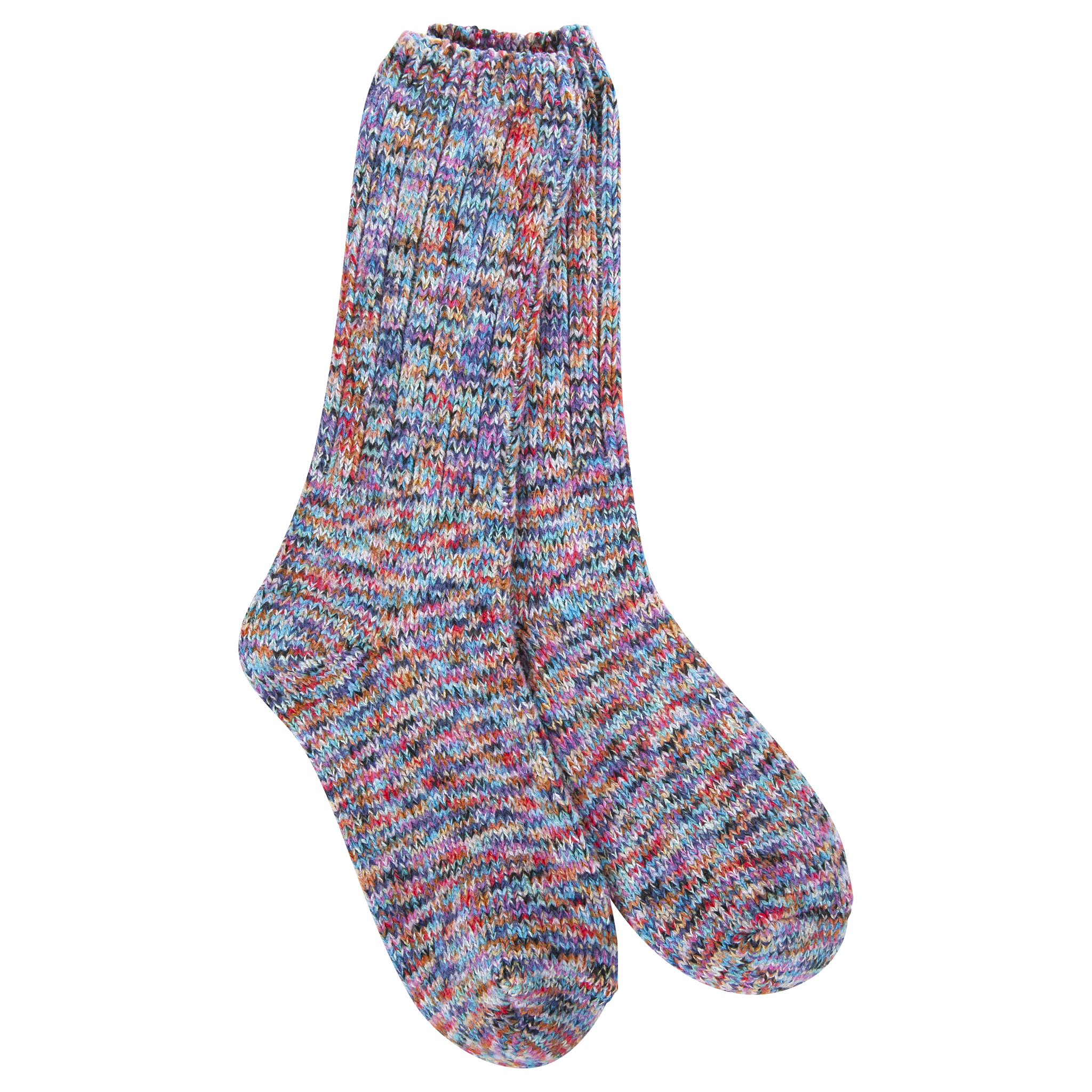 Ragg Crew Socks in Indigo