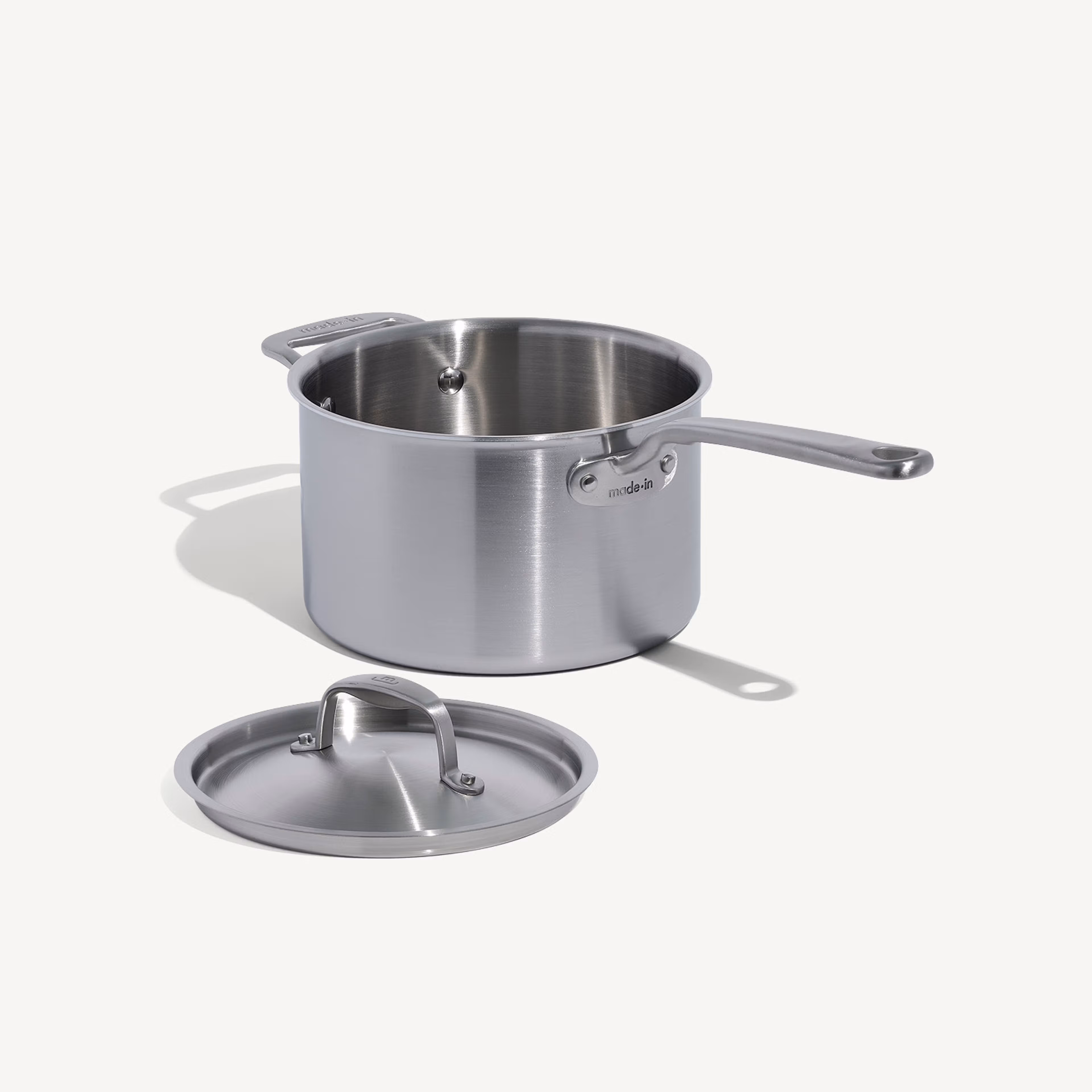 Made In Stainless Clad Saucepan. 4 Qt - Image 2