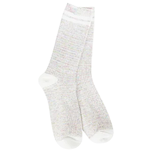 Light Weight Rugby Crew Socks in Birthday Cake