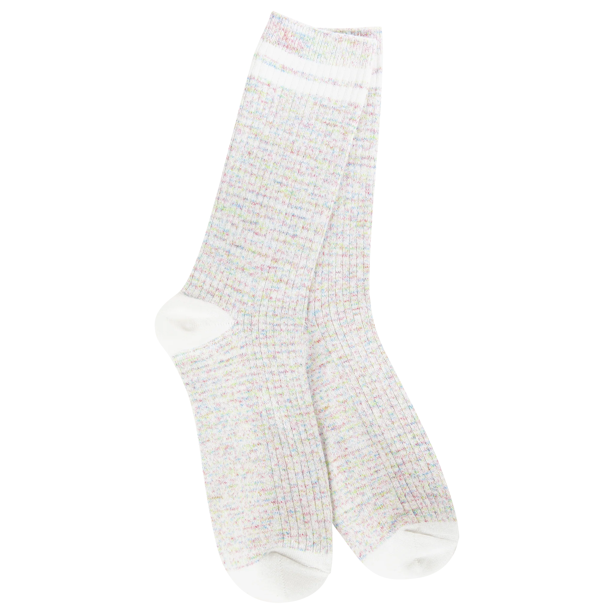 Light Weight Rugby Crew Socks in Birthday Cake