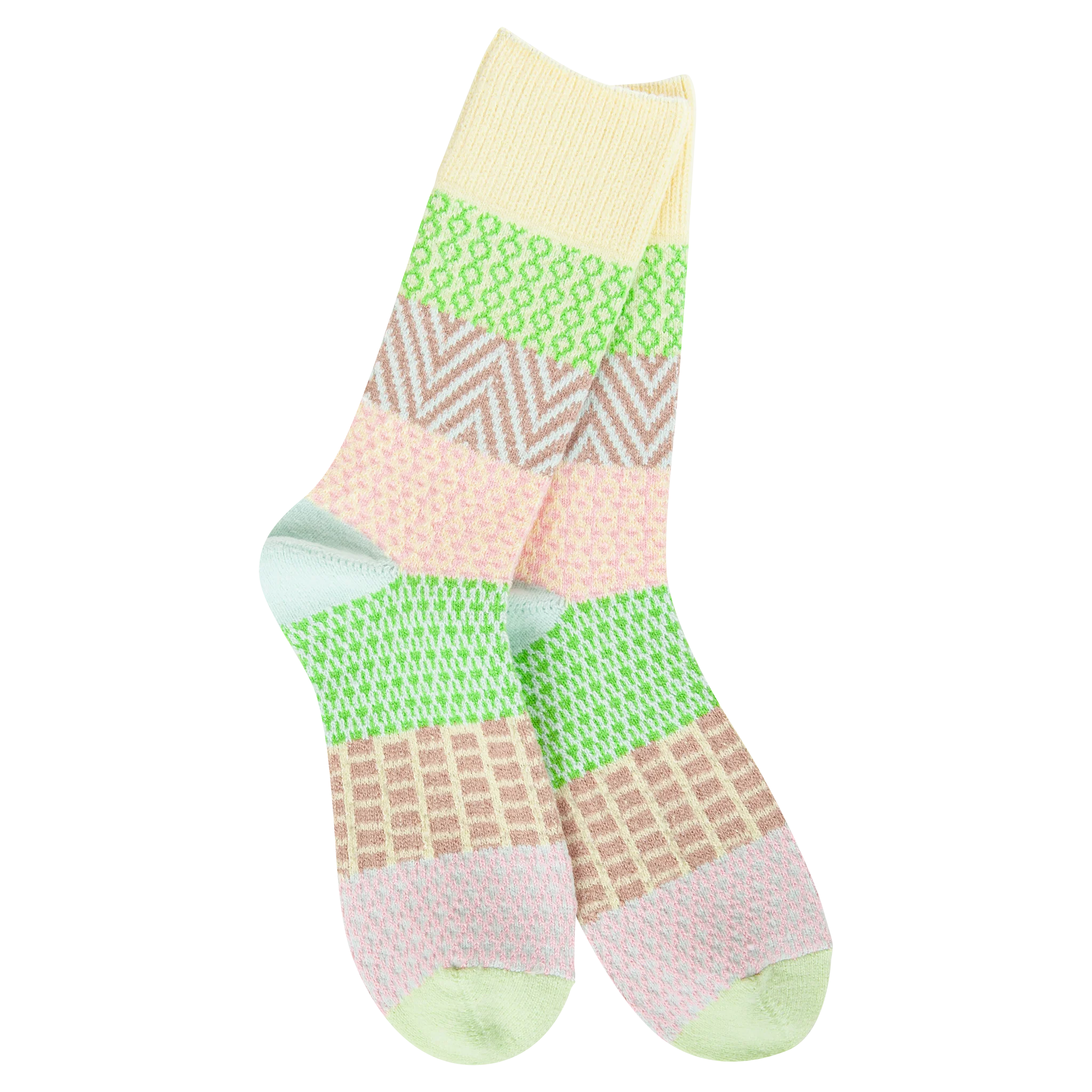 Gallery Crew Socks in Spring