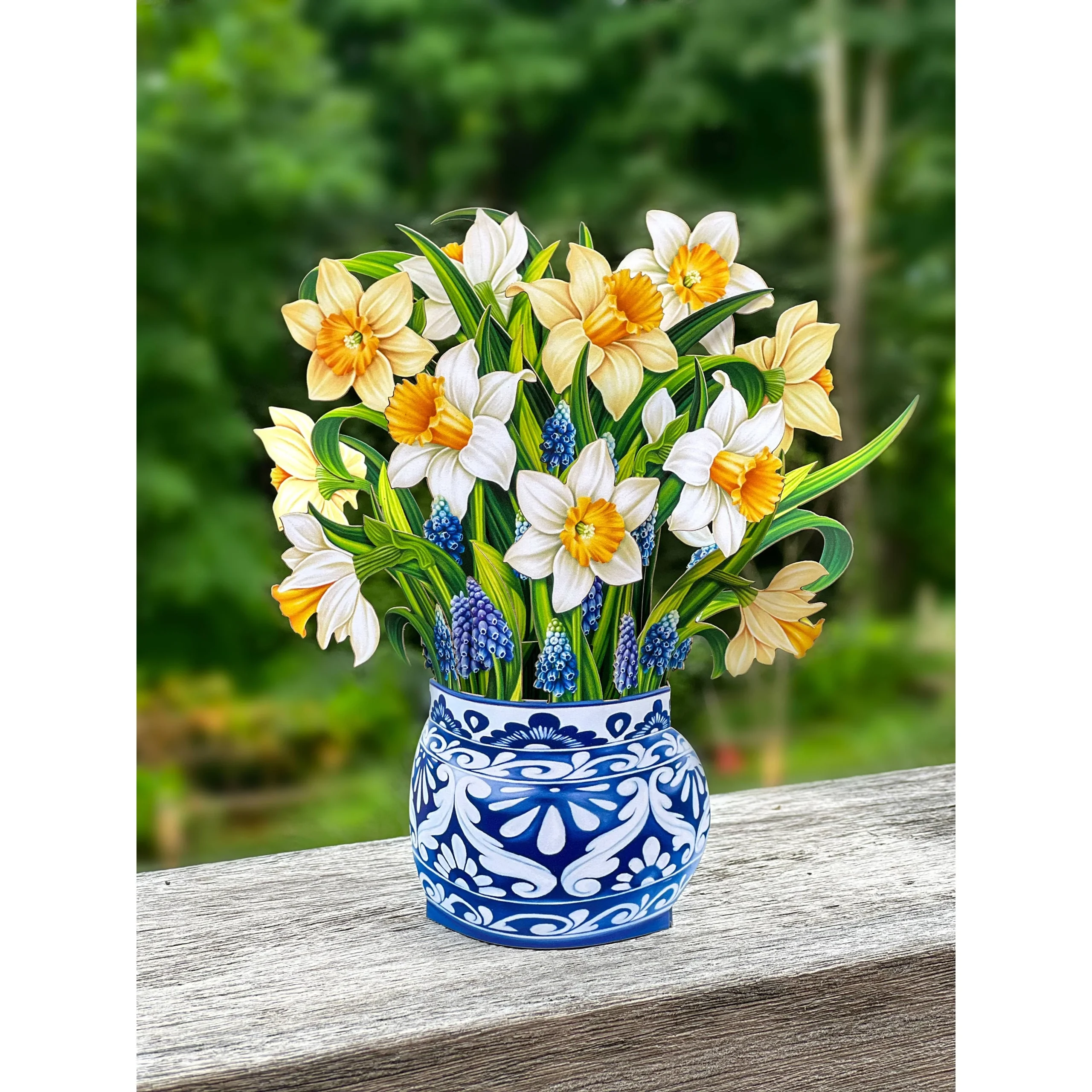 Mini English Daffodils Pop-up Greeting Cards - Image 7