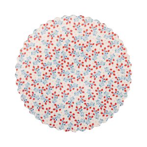 Floral Bamboo Patriotic Plate