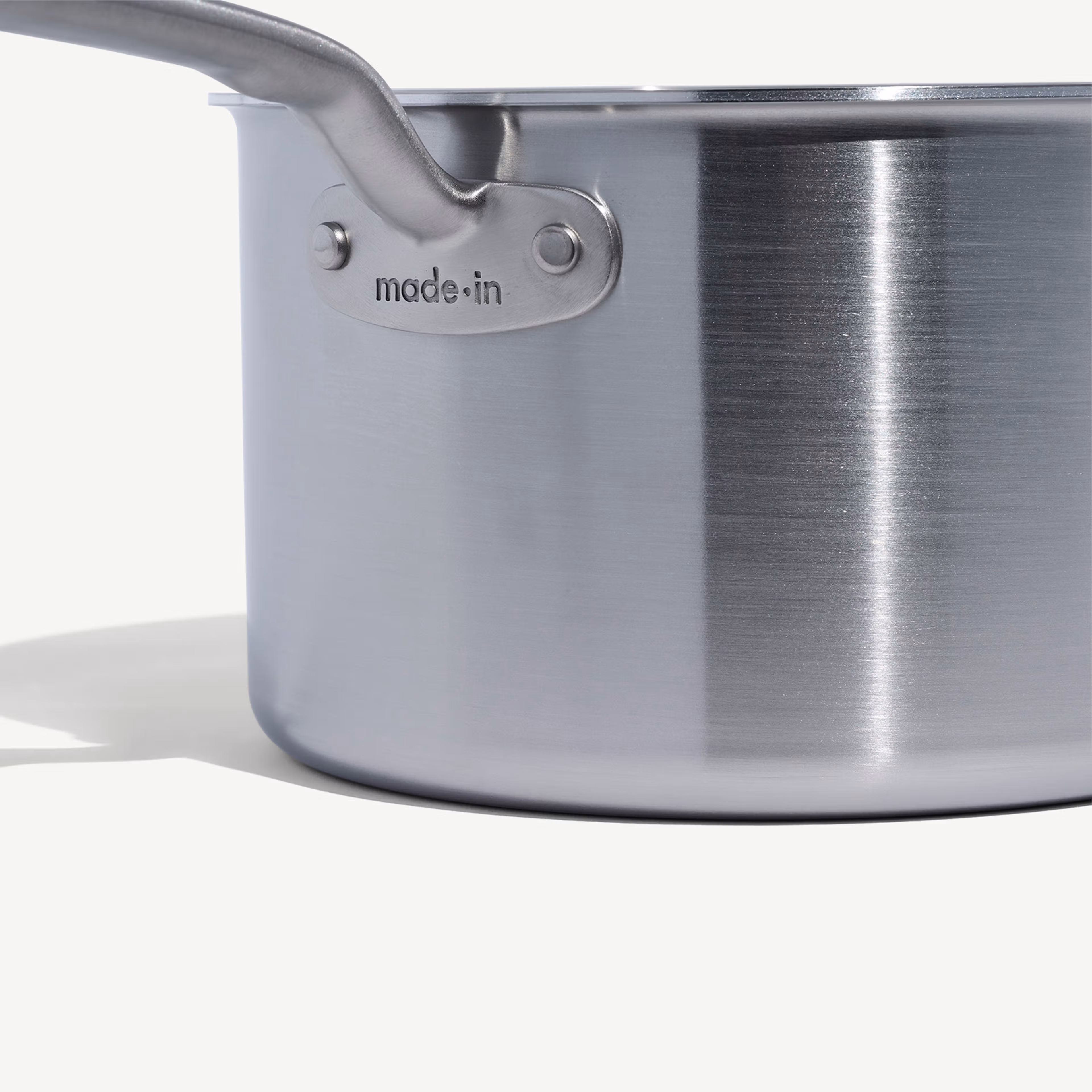 Made In Stainless Clad Saucepan. 4 Qt - Image 4