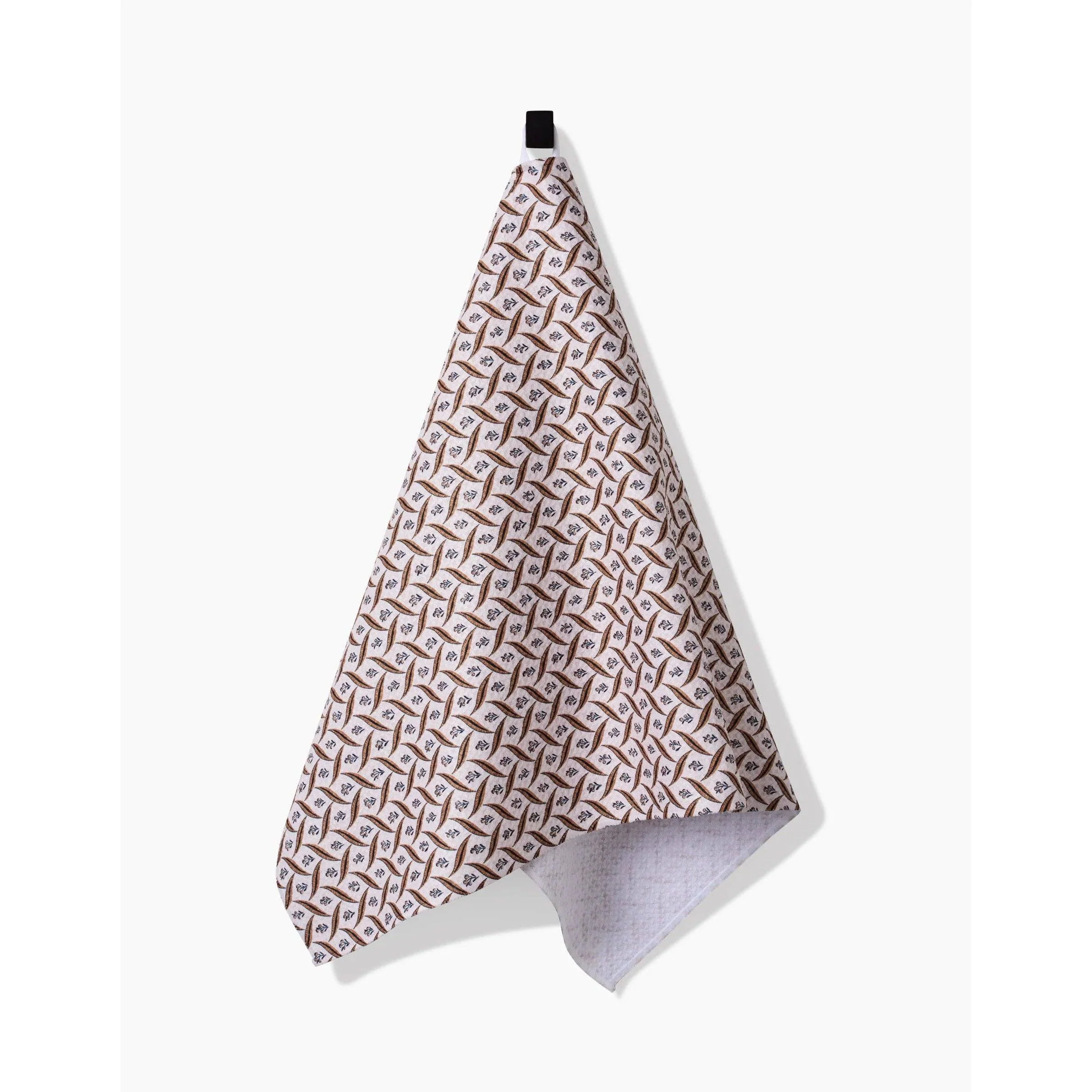Plated Fall Berry Natural Geometry Tea Towel - Image 3