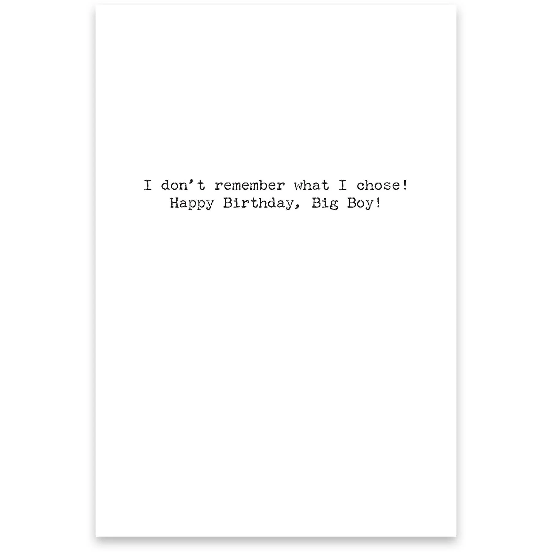Given A Choice Greeting Card - Image 2