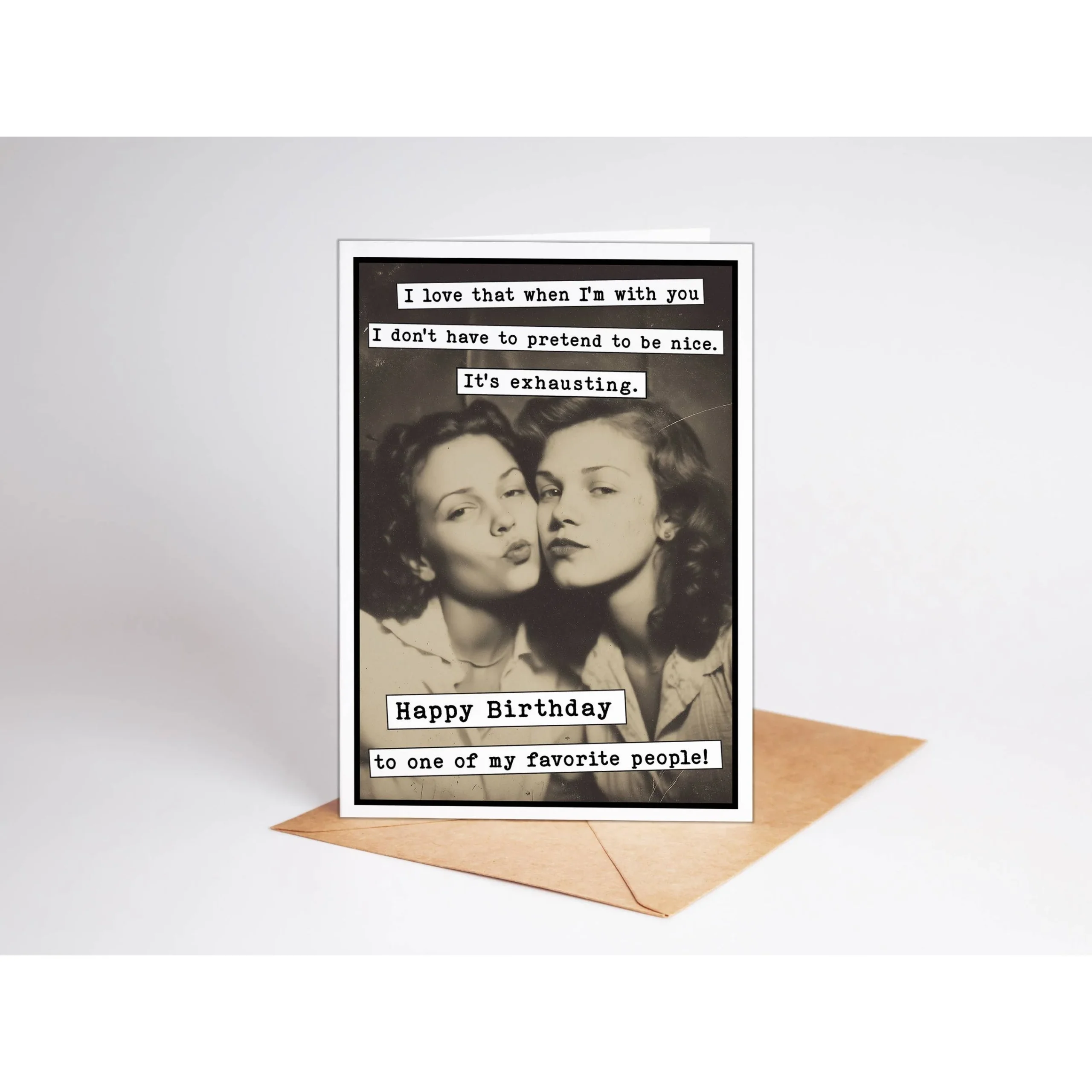 Happy Birthday To My Favorite Person Funny Birthday Greeting Cards - Image 9