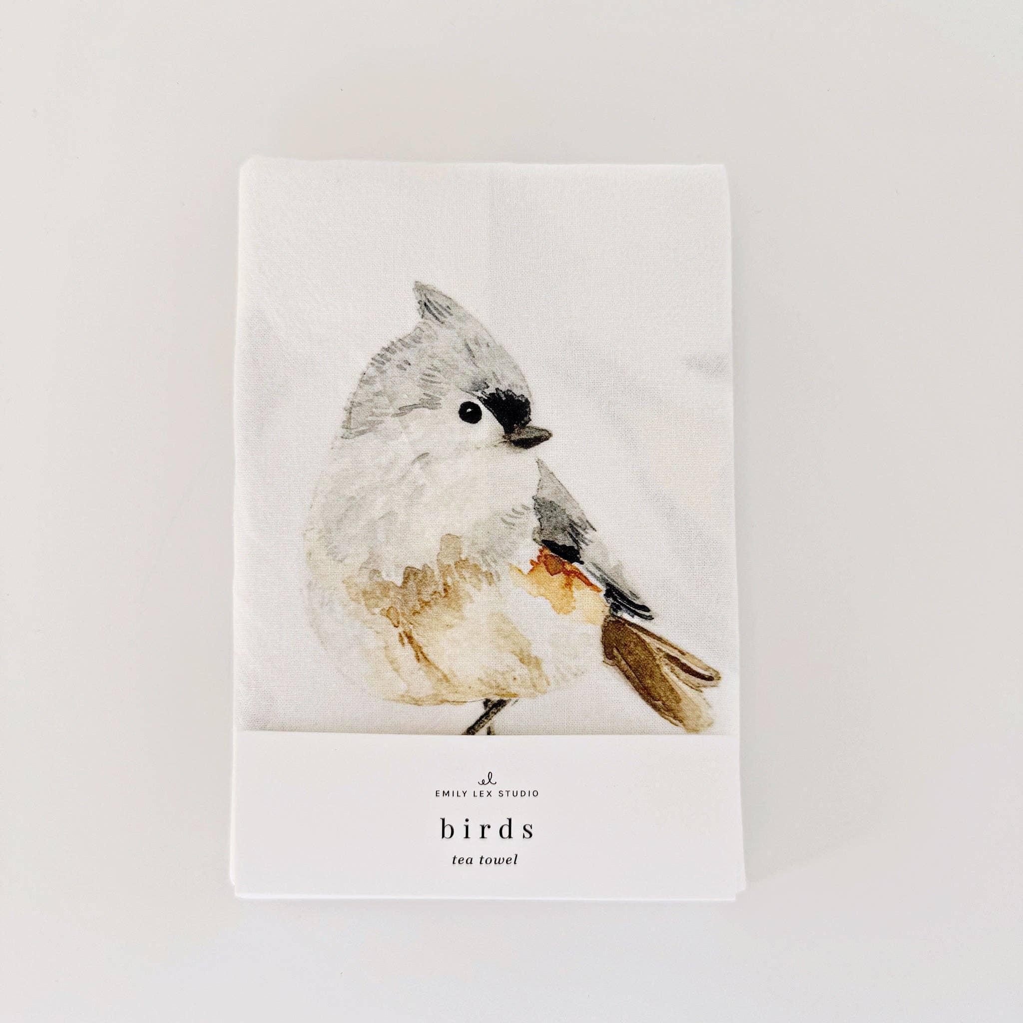 Birds tea towel - Image 3