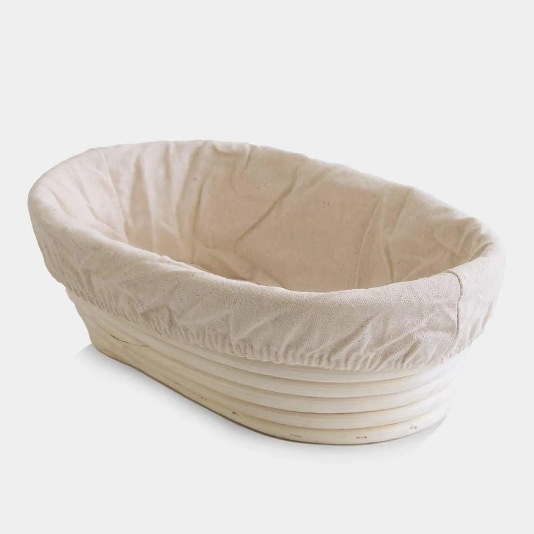 Oval Proofing Basket and Liner - Image 2