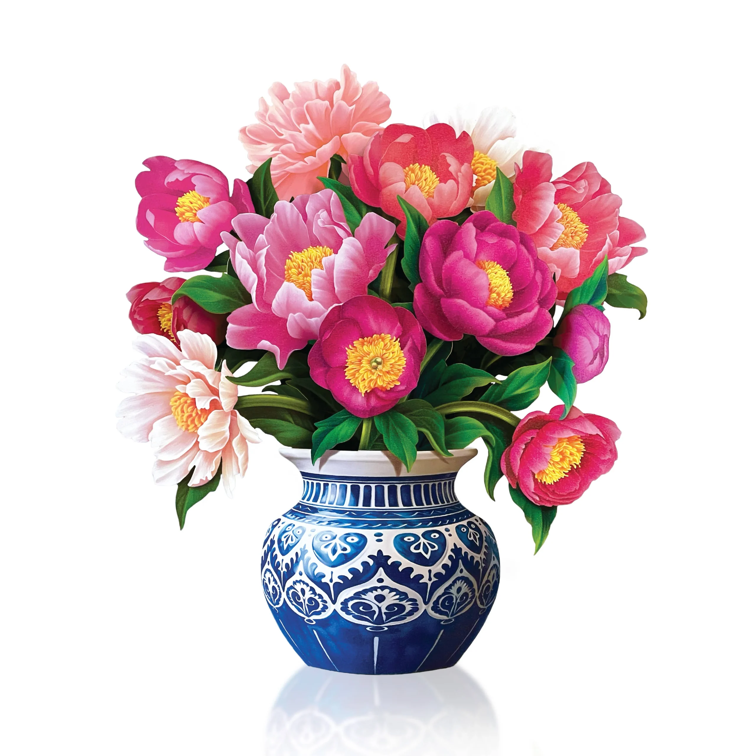 Mini Peony Paradise Pop Up Greeting Card - Image 9