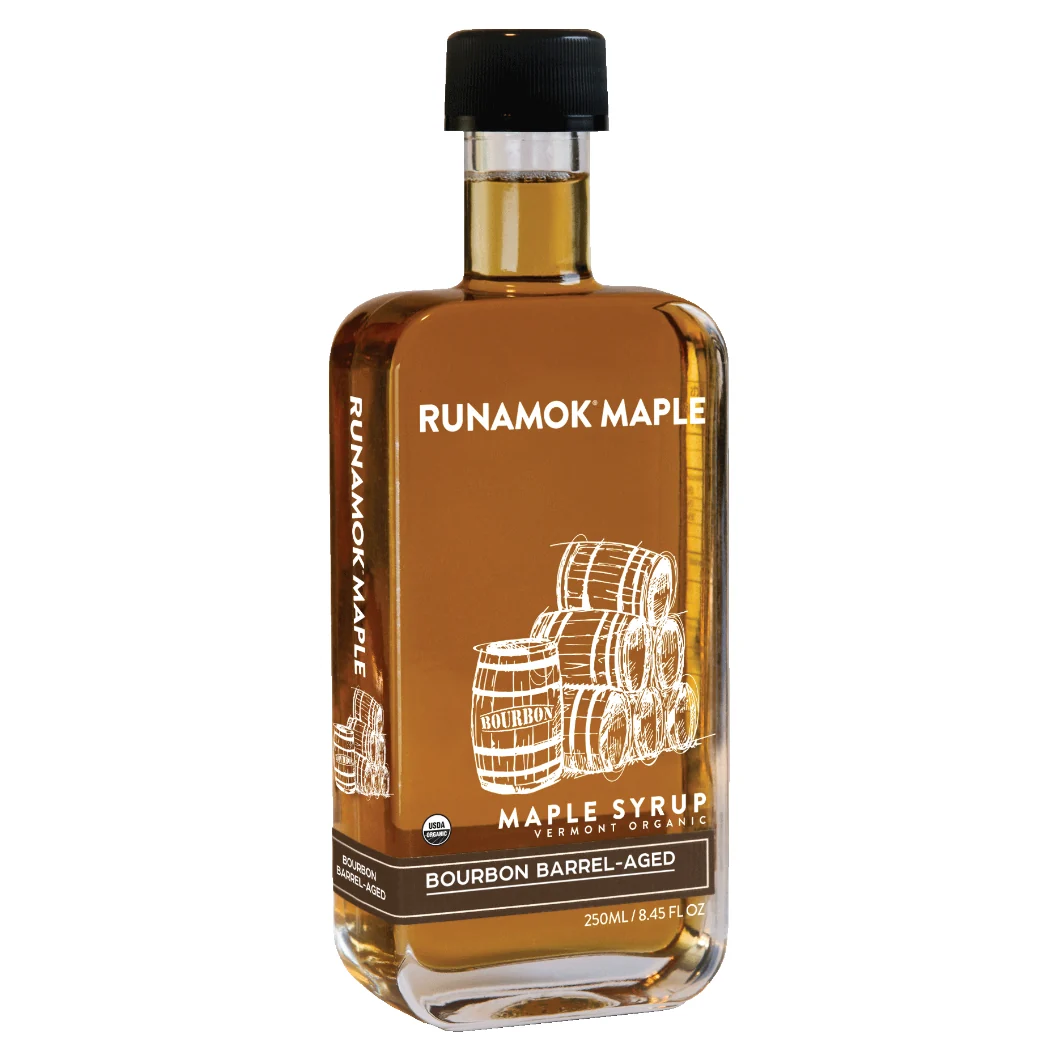Bourbon Barrel-Aged Organic Vermont Maple Syrup - Image 2