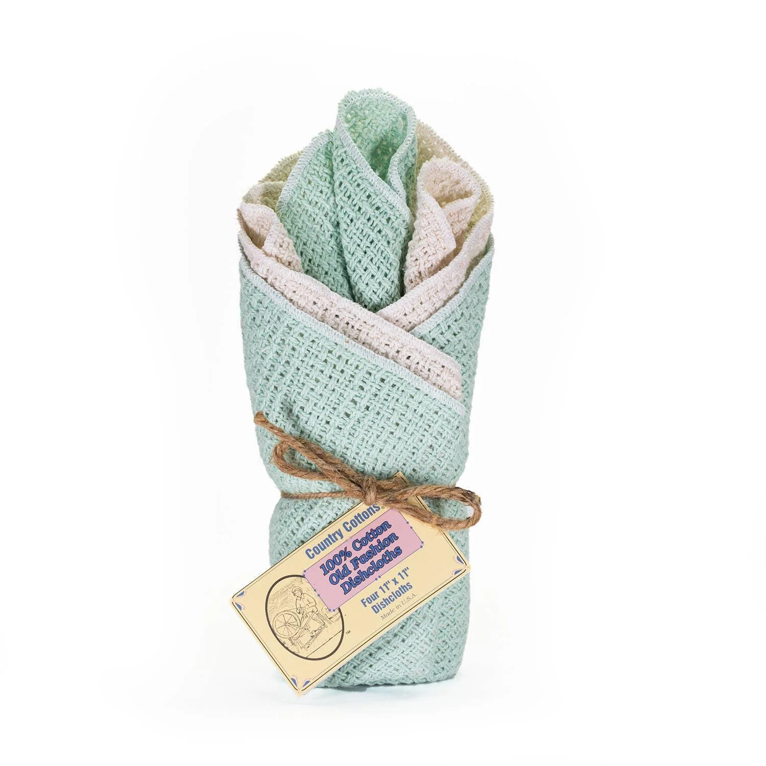 Cotton Dishcloths - Set of 4 - Image 13
