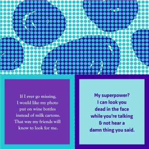 Milk Carton | Funny Party Gift | Cocktail Napkin