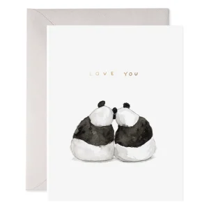 Panda Pair | Love & Anniversary Greeting Card