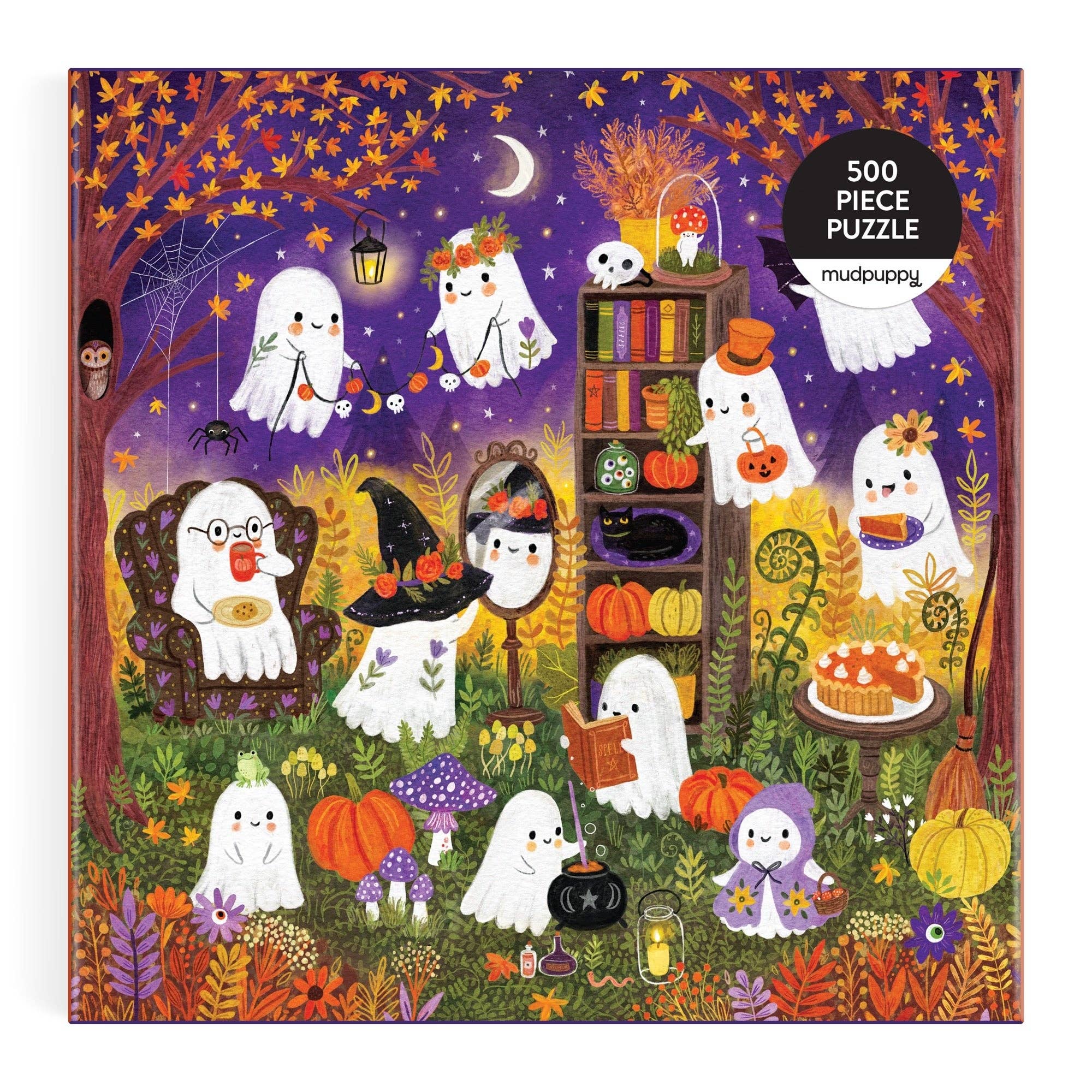 Ghostly Gathering 500 Piece Family Puzzle - Image 2