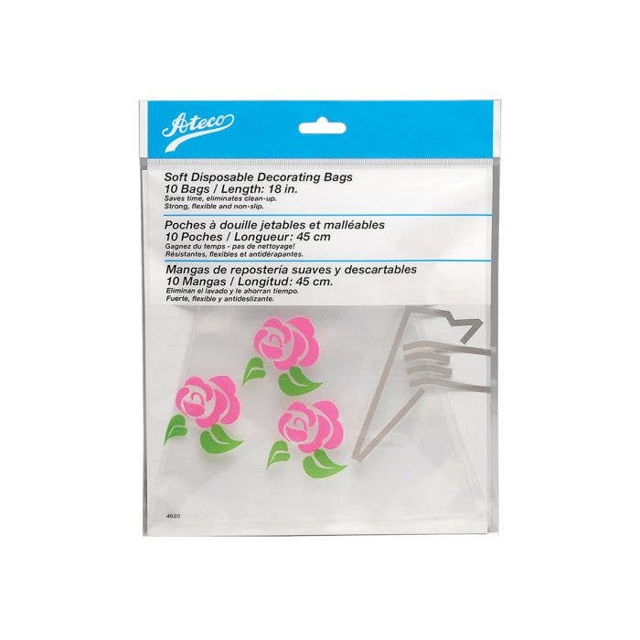 Ateco Soft Disposable Bags. 12in. Set Of 10 - Image 2