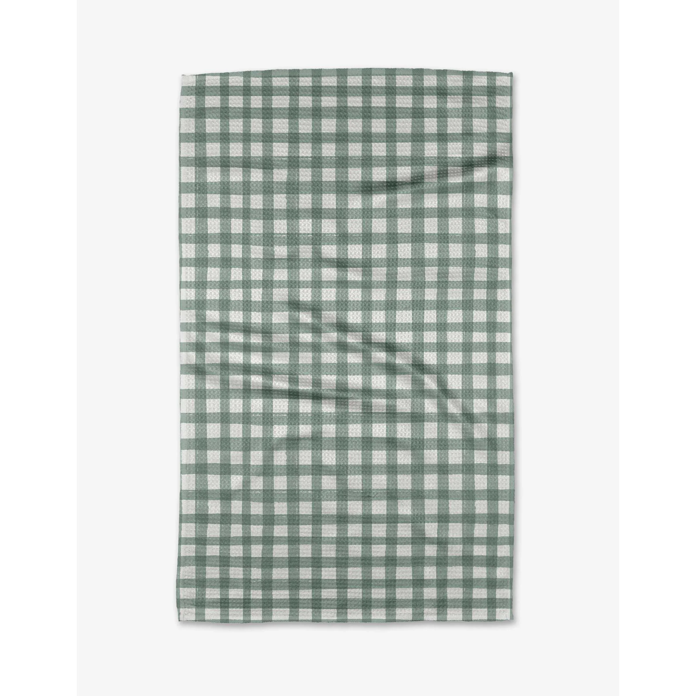 Picnic Gingham Geometry Tea Towel