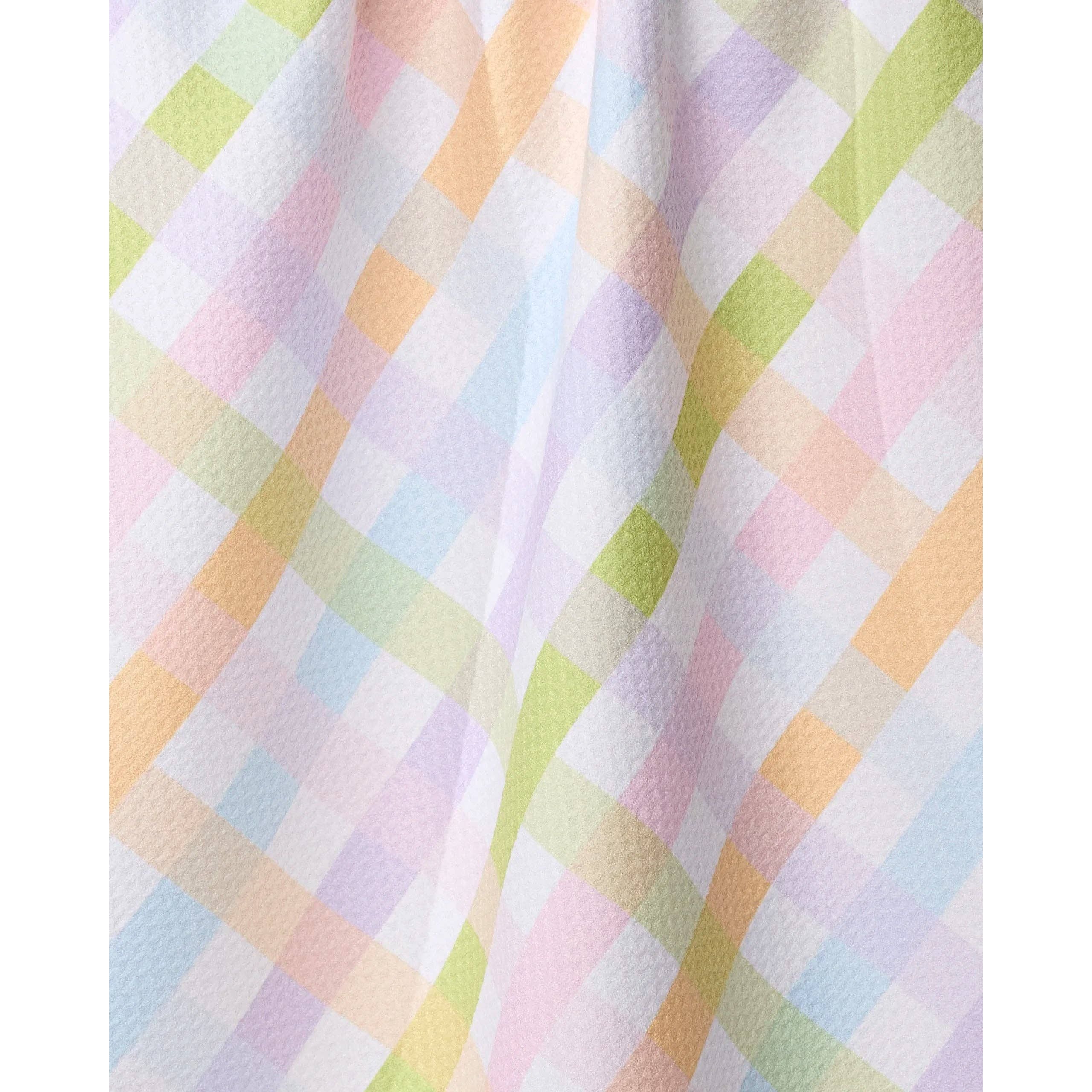 Spring Basket Geometry Tea Towel - Image 2
