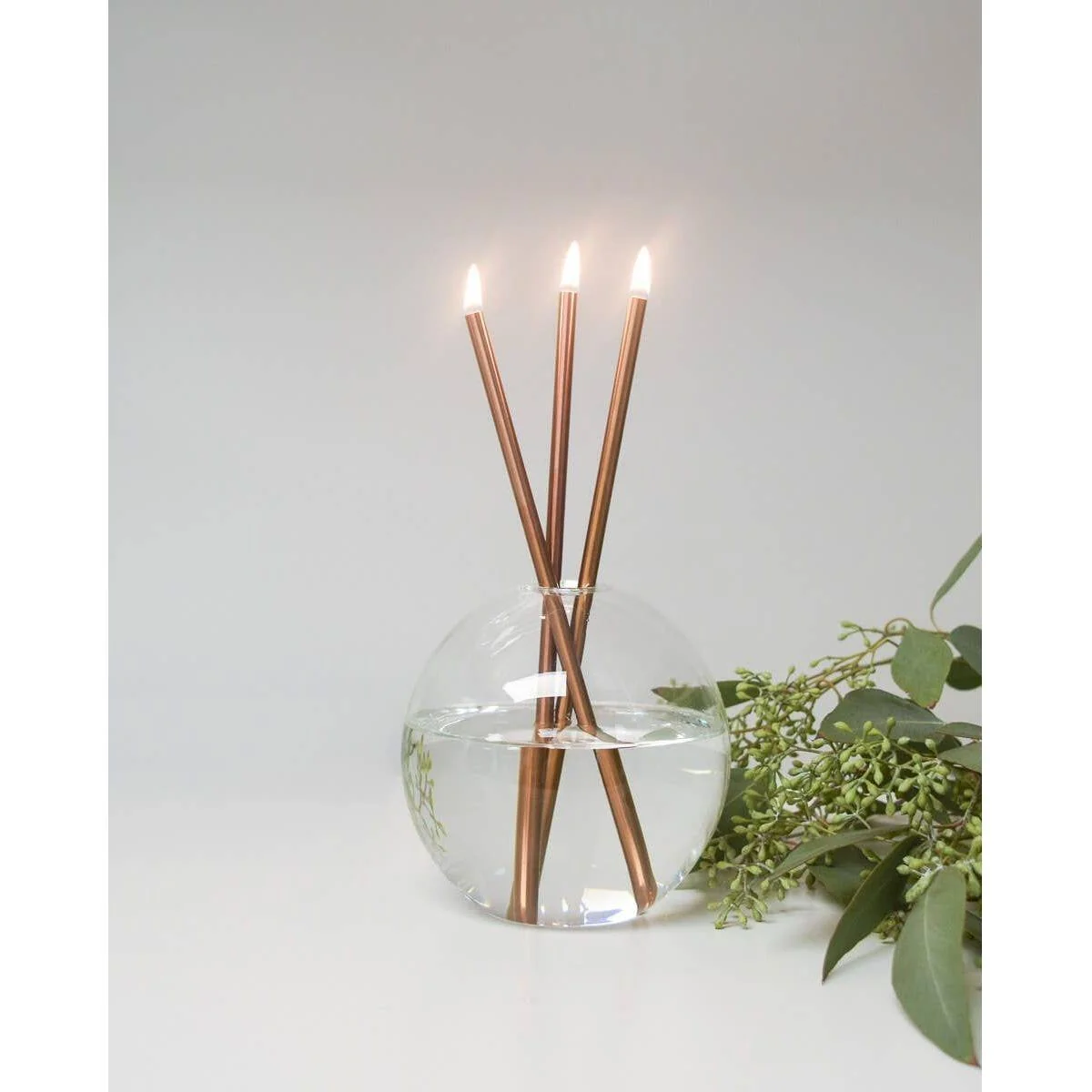 Neva Vase Clear Everlasting Candle Holder - Image 4