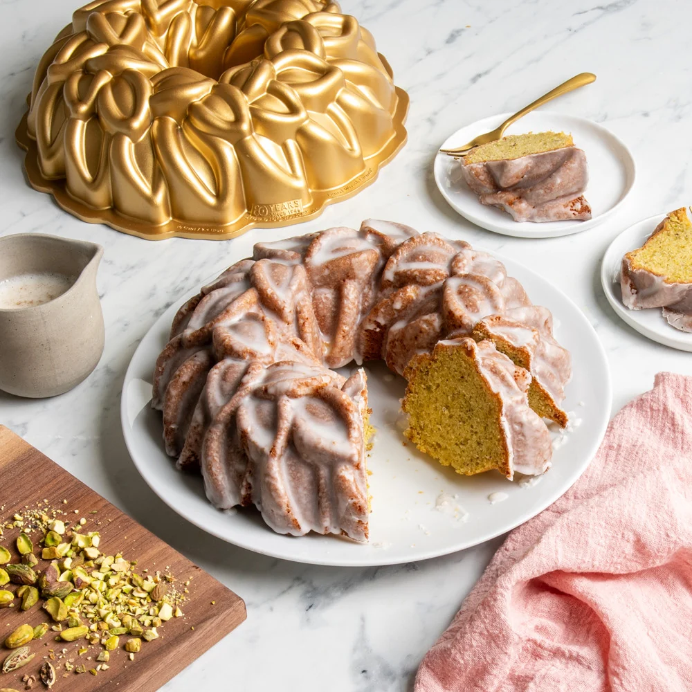 Nordic Ware 80th Anniversary Laurel Wreath Bundt - Image 4