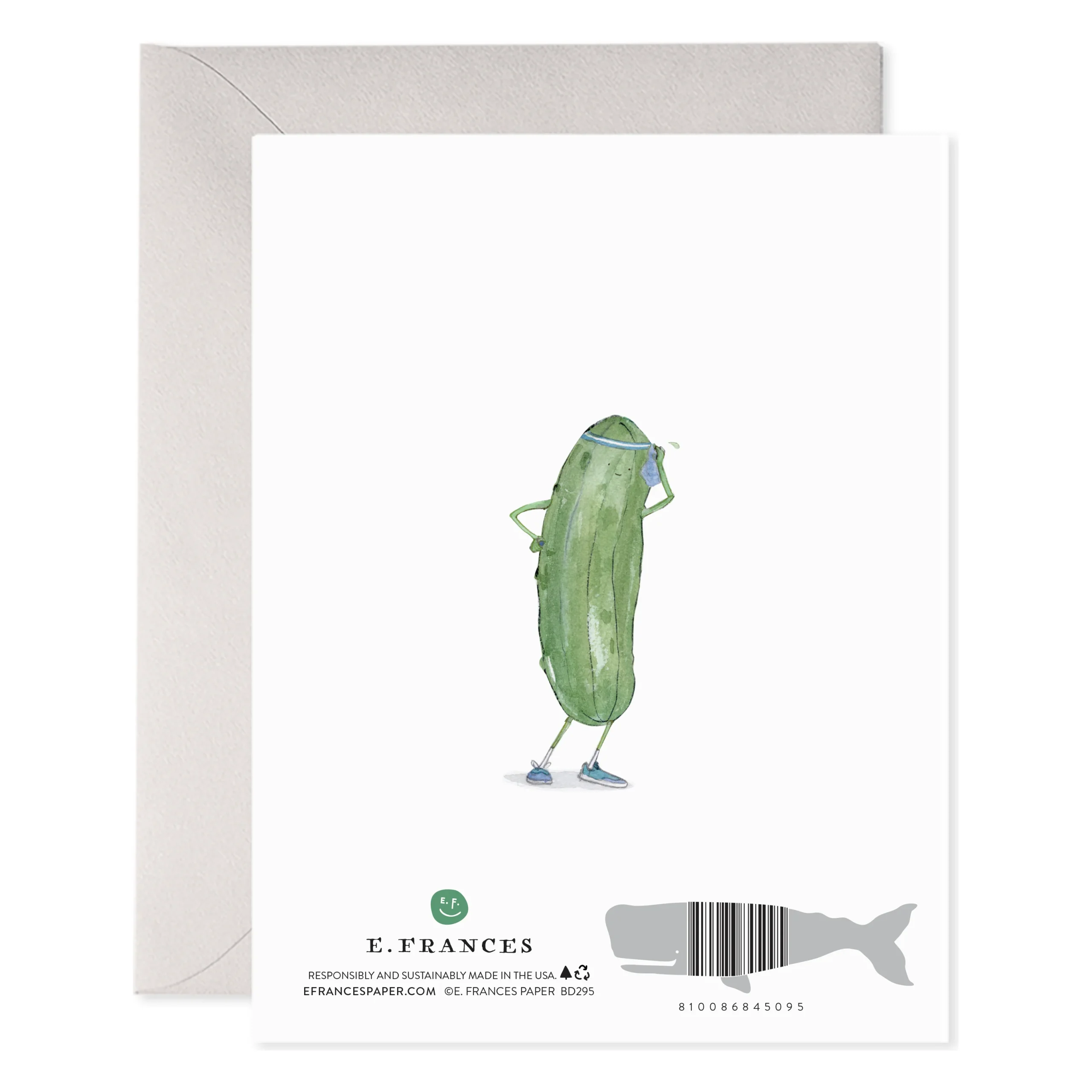 Pickleball Bday | Pickle Birthday Greeting Card - Image 2