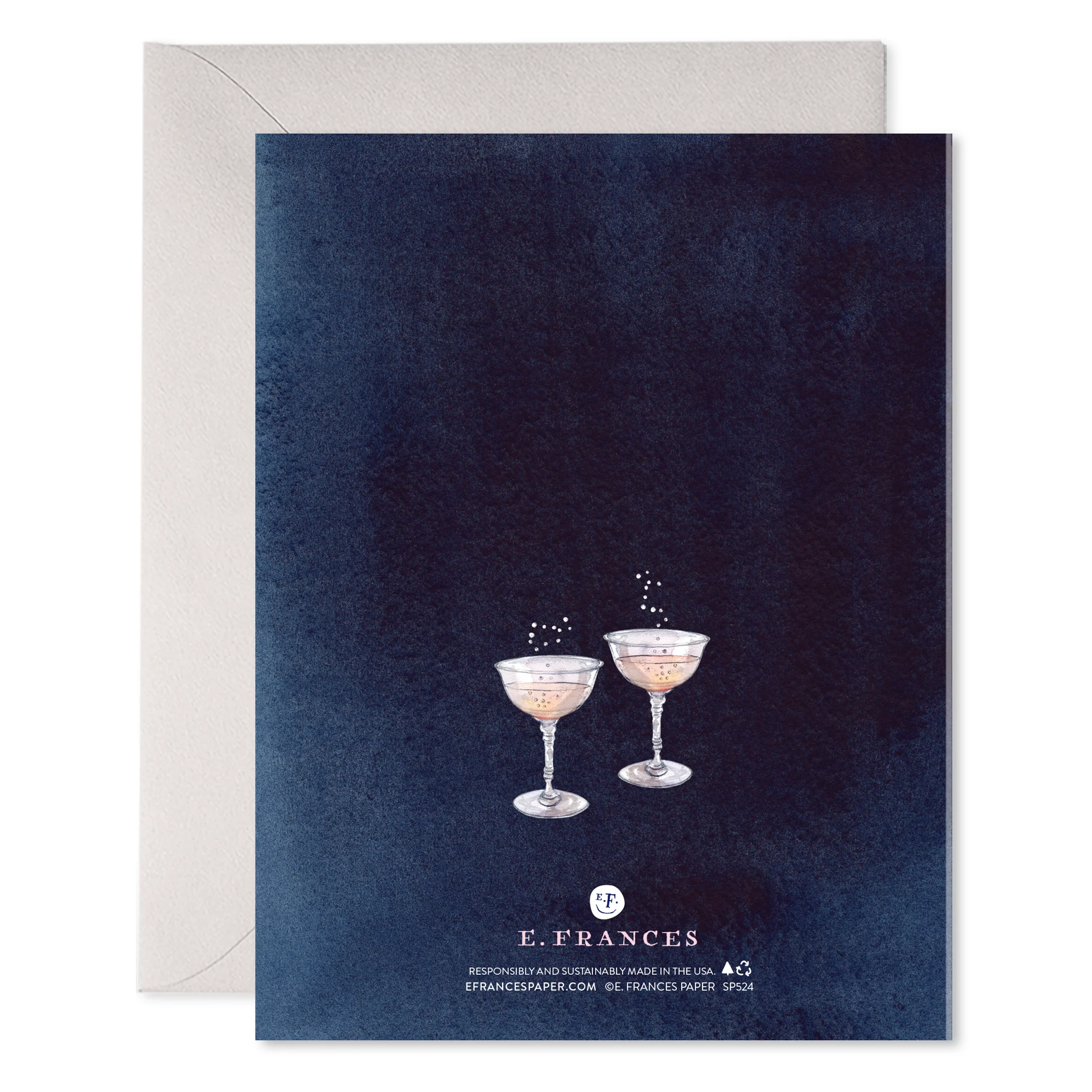 Flying Cork | Congrats Champagne Greeting Card - Image 2