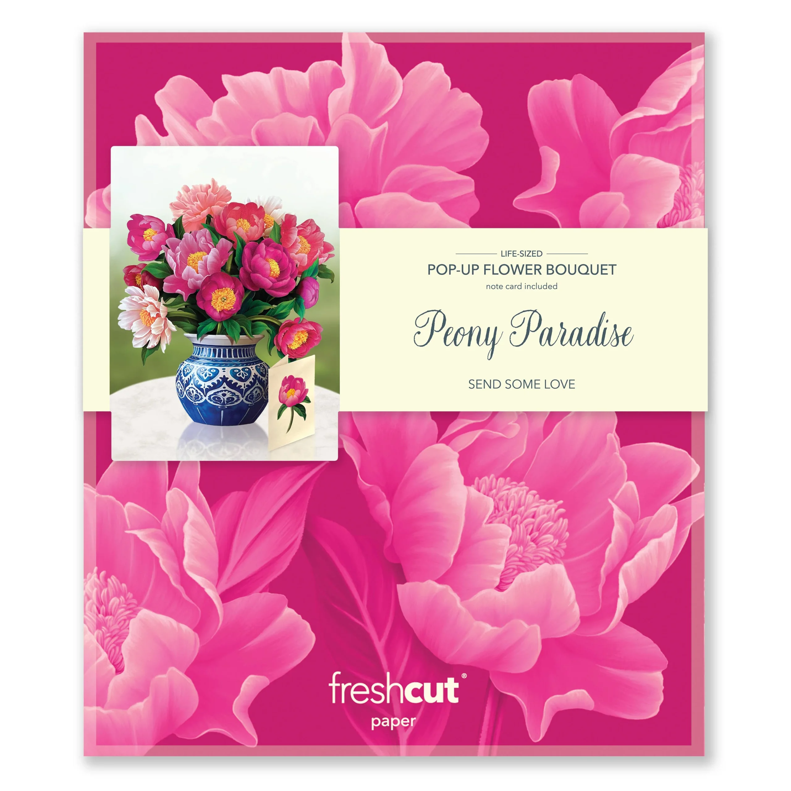 Peony Paradise Pop-up Greeting Cards - Image 7