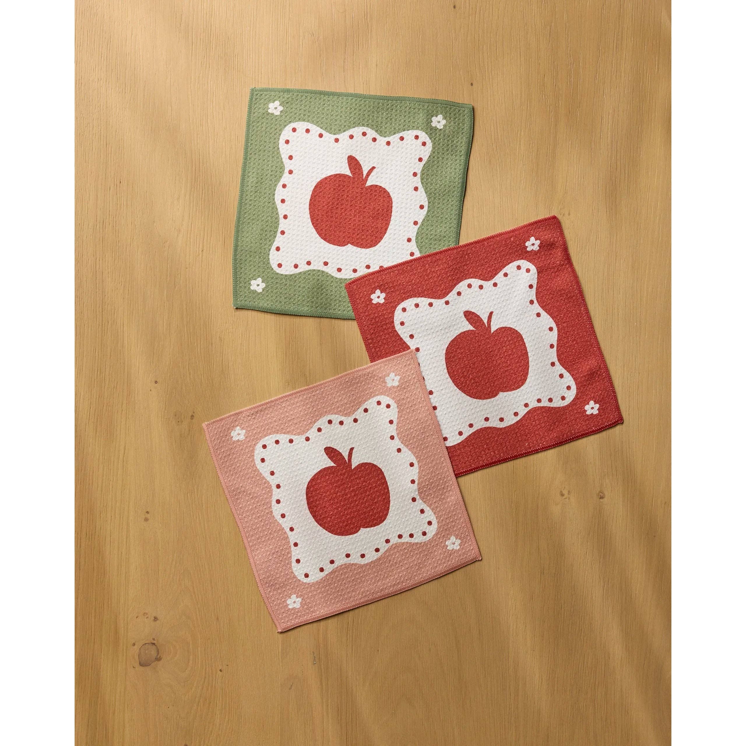 Cider Mill Geometry Dishcloth Set