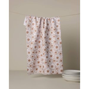 Daisy Trail Tea Towel