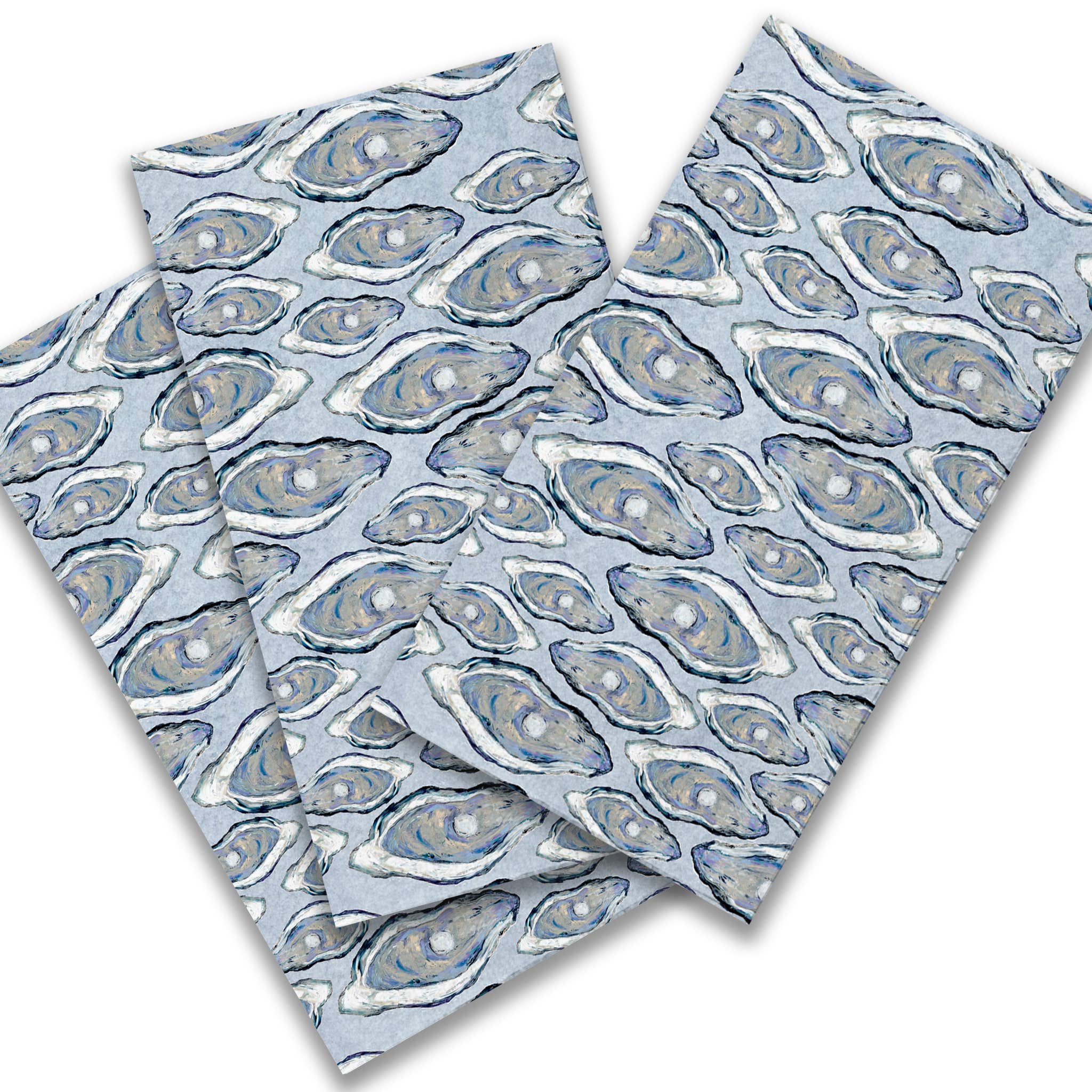 Blue Oysters Guest Towel - Image 2