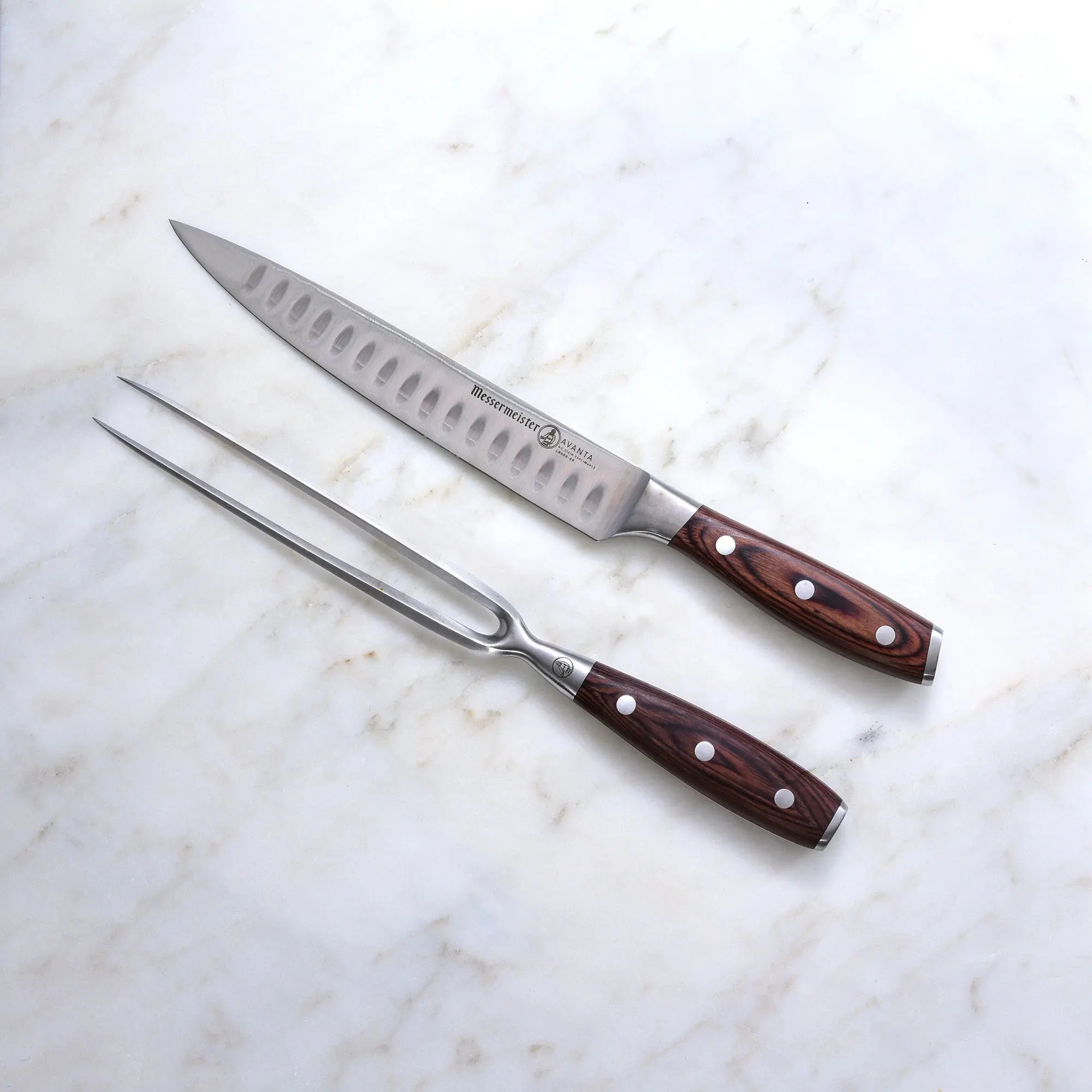 AVANTA Two Piece Kullenschliff Carving Set - Image 5