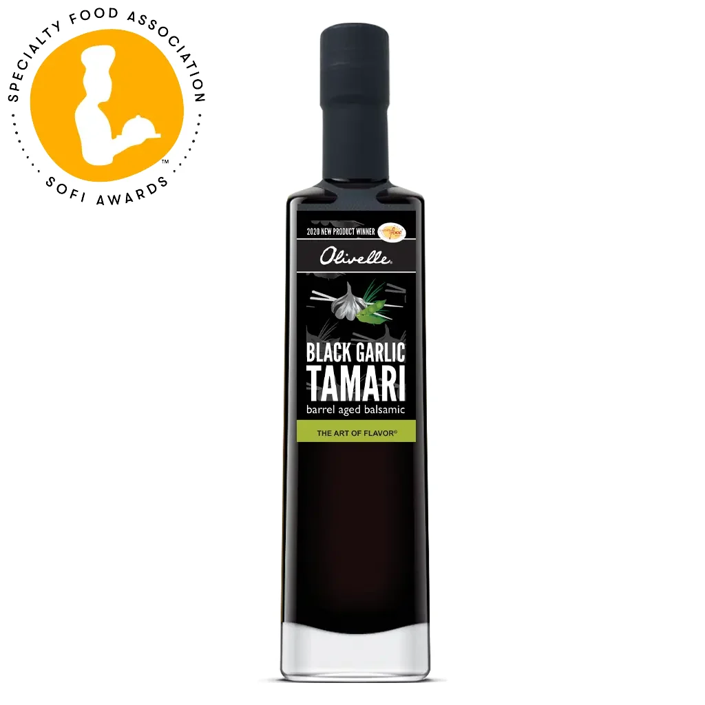 Black Garlic Tamari Soy Barrel Aged Balsamic