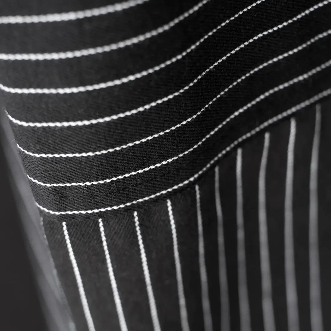 Black Pinstripe Oversized Mighty Apron - Image 6