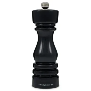 Black Gloss Pepper Mill