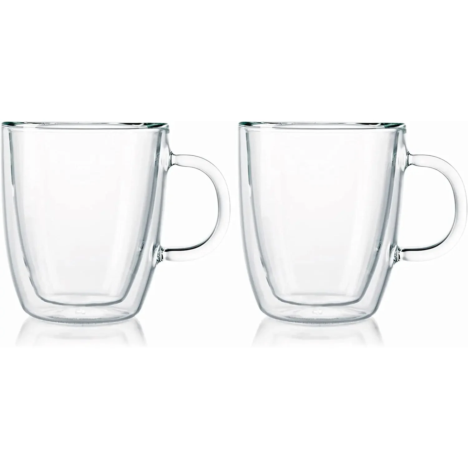 Bodum Bistro Double Wall Thermo-Glass Mugs (Set of 2)