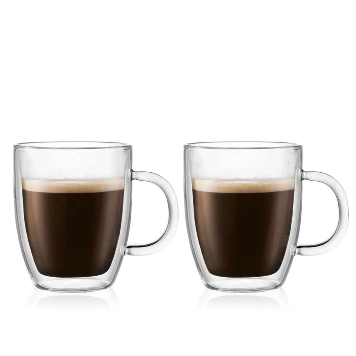 Bodum Bistro Double Wall Thermo-Glass Mugs (Set of 2) - Image 3