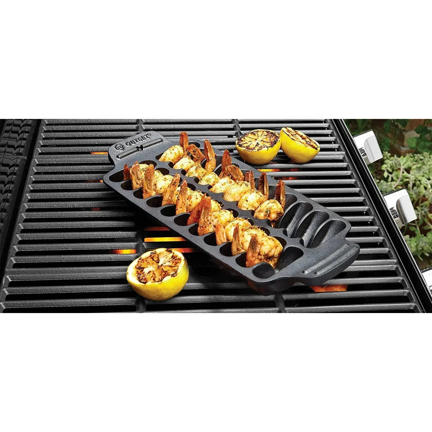 Cast Iron Shrimp Grill Pan - Image 2