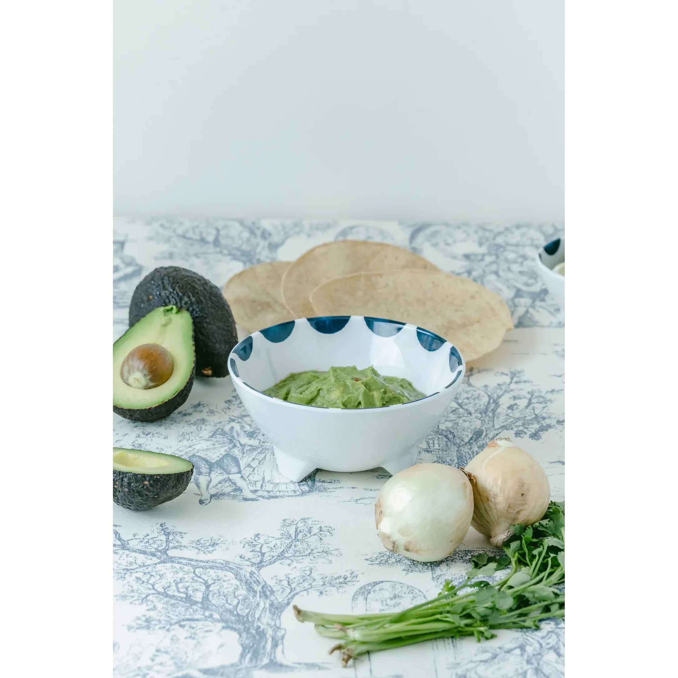 Taco Party Bowl in Coastal Stripe - Image 4