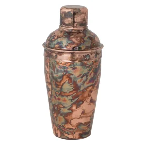 16 oz. Stainless Steel Cocktail Shaker. Oxidized Copper Finish