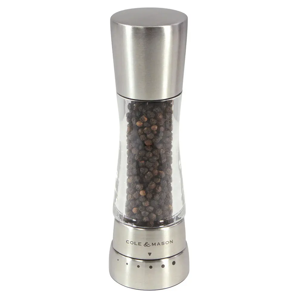 Cole & Mason Derwent Pepper Mill Stainless Steel