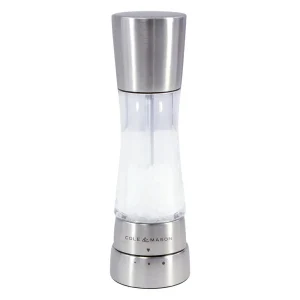 Cole & Mason Derwent Salt Mill. Stainless Steel